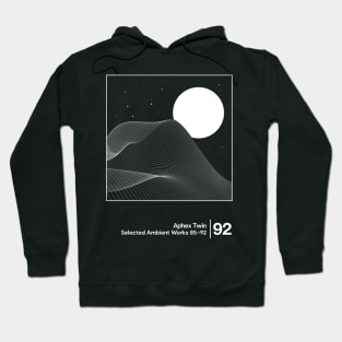 Aphex Twin - Selected Ambient Works / Minimalist Style Graphic Design Hoodie